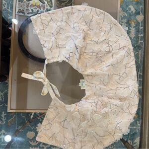 Embellished Ivory Sequin shoulder wrap Accessory